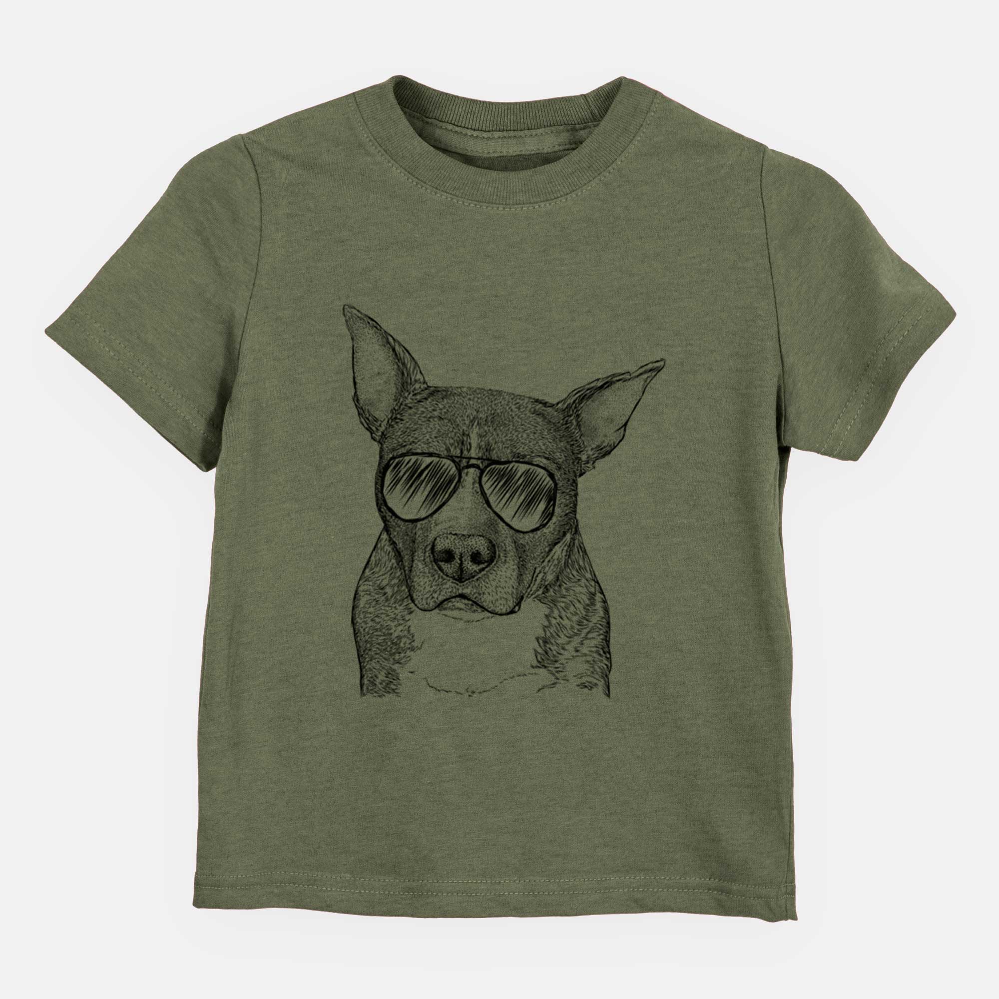 Aviator Mercy the Pitbull - Kids/Youth/Toddler Shirt