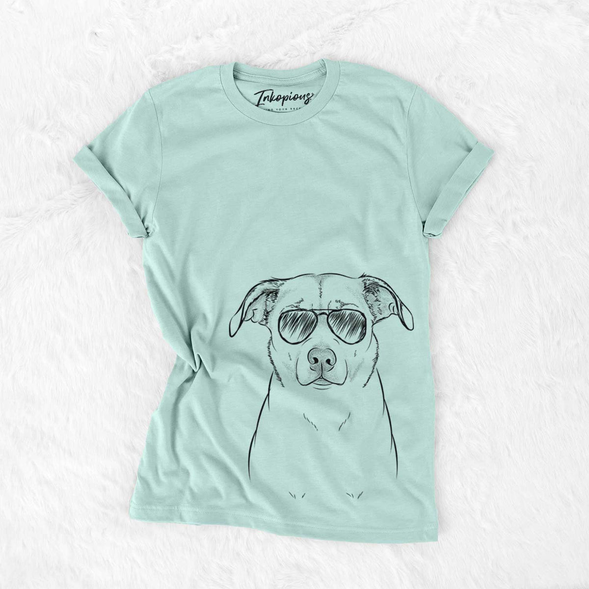 Aviator Mica the Labrador Pittbull Mix - Unisex Crewneck