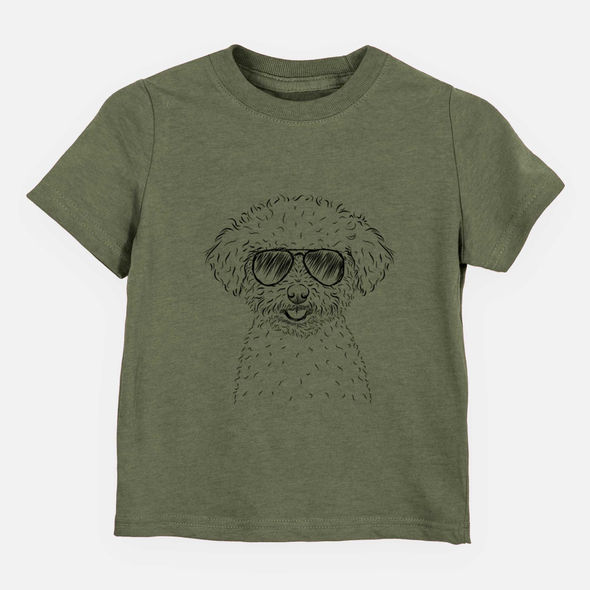 Aviator Mickey the Bichon Frise - Kids/Youth/Toddler Shirt