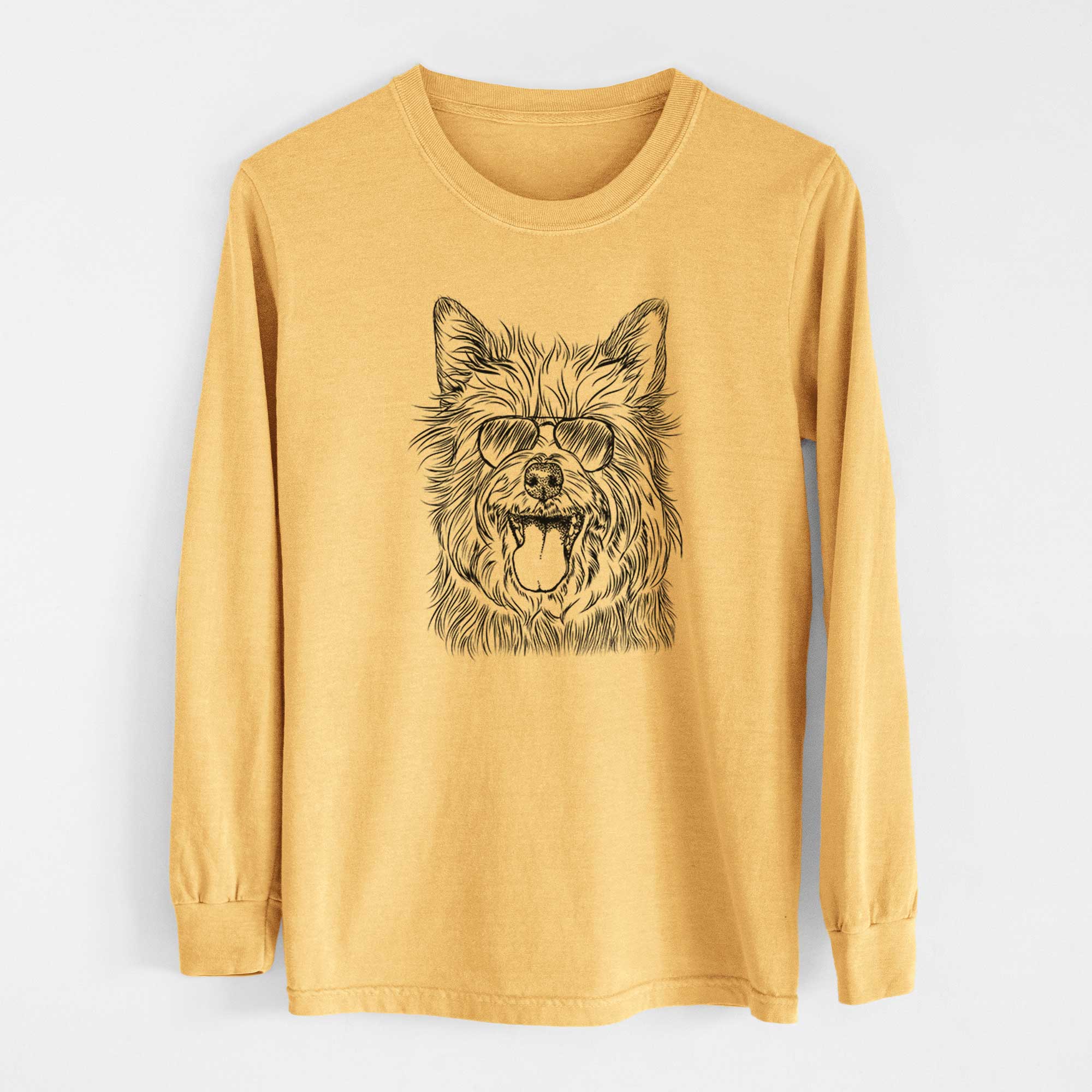 Aviators Middy the Australian Terrier - Heavyweight 100% Cotton Long Sleeve