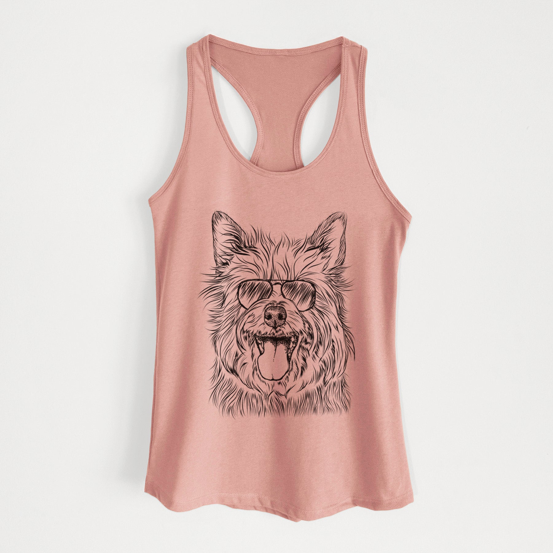 Middy the Australian Terrier - Women's Racerback Tanktop