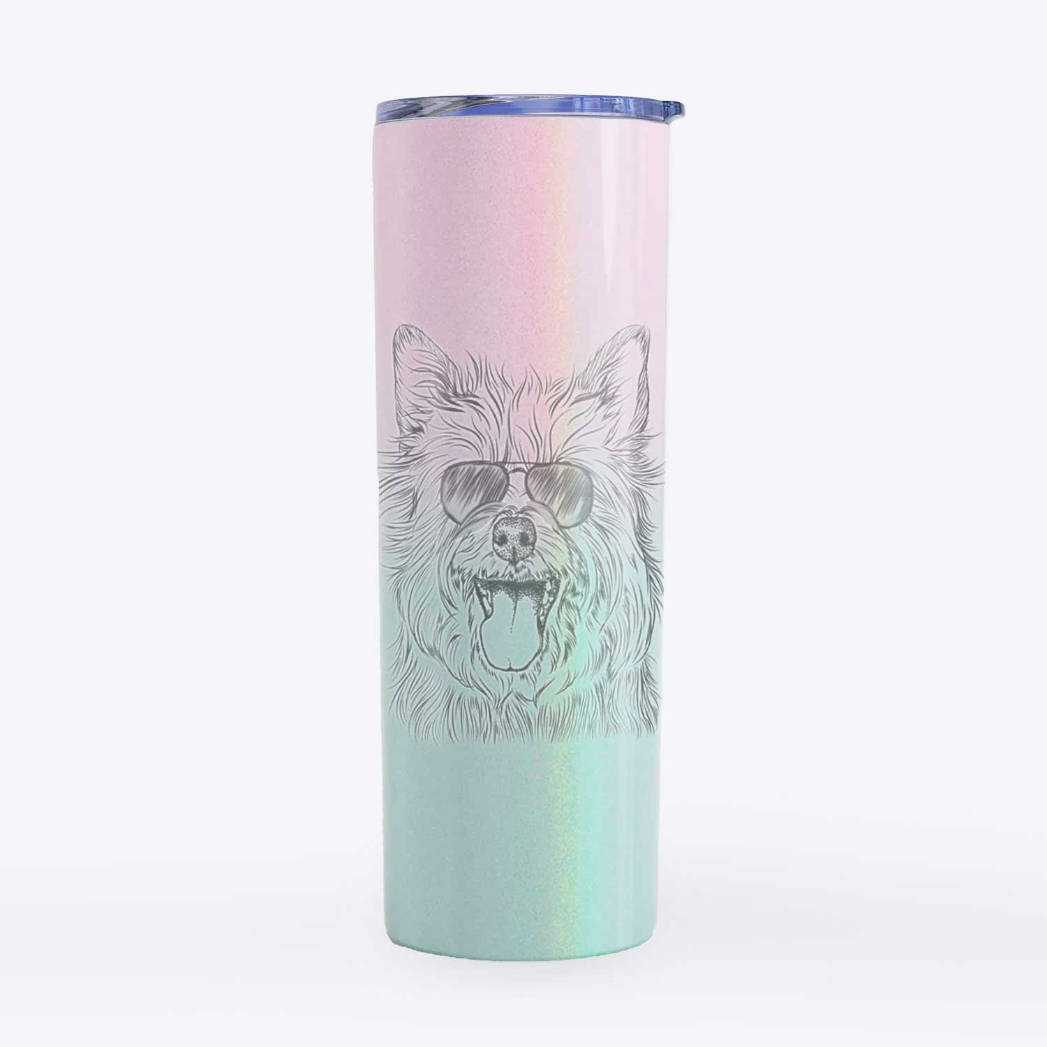 Middy the Australian Terrier - 20oz Skinny Tumbler