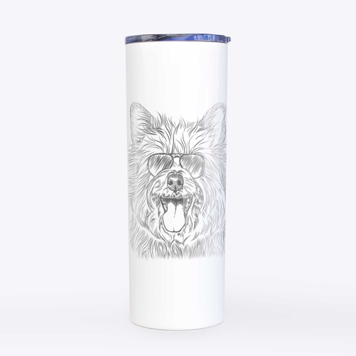 Middy the Australian Terrier - 20oz Skinny Tumbler