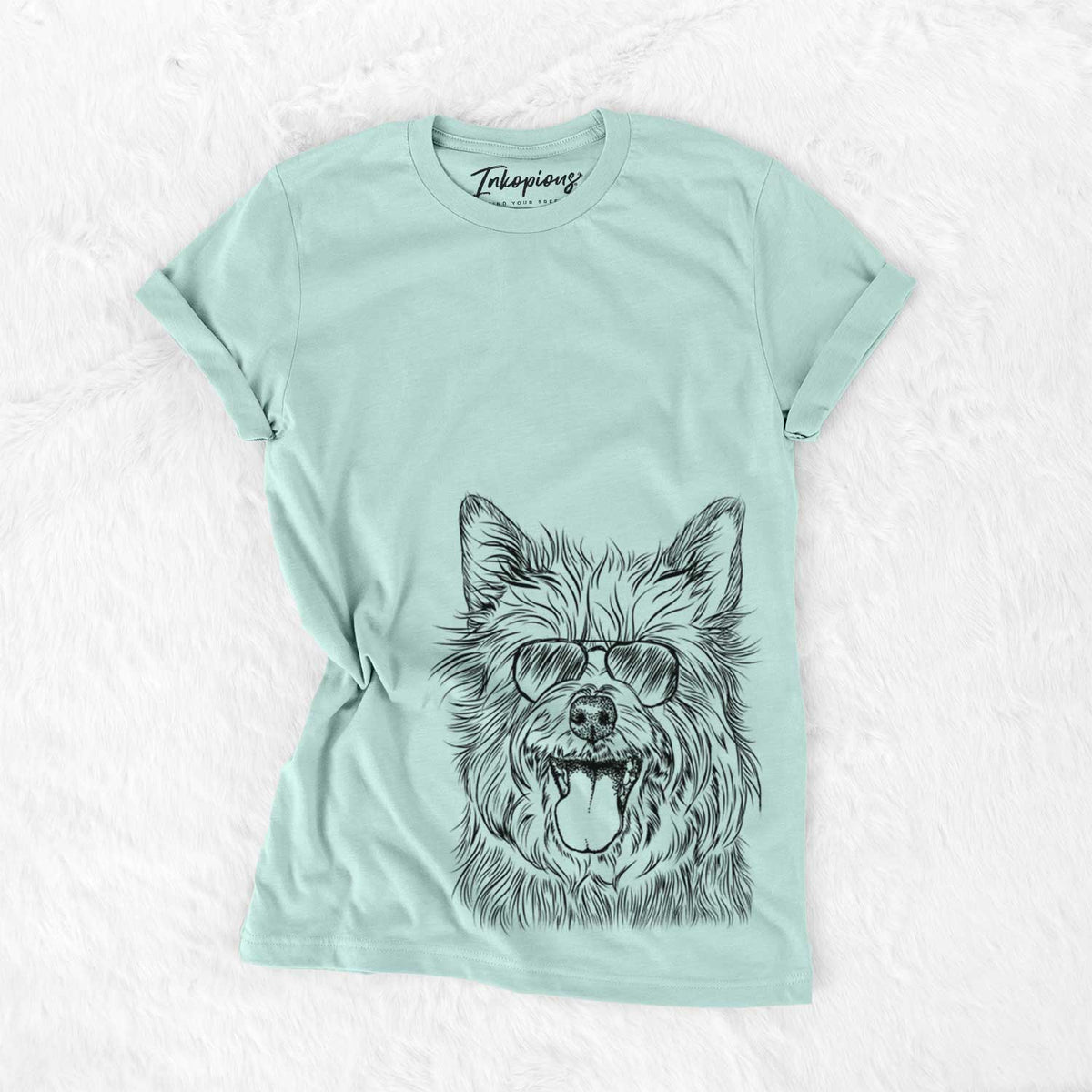 Aviator Middy the Australian Terrier - Unisex Crewneck