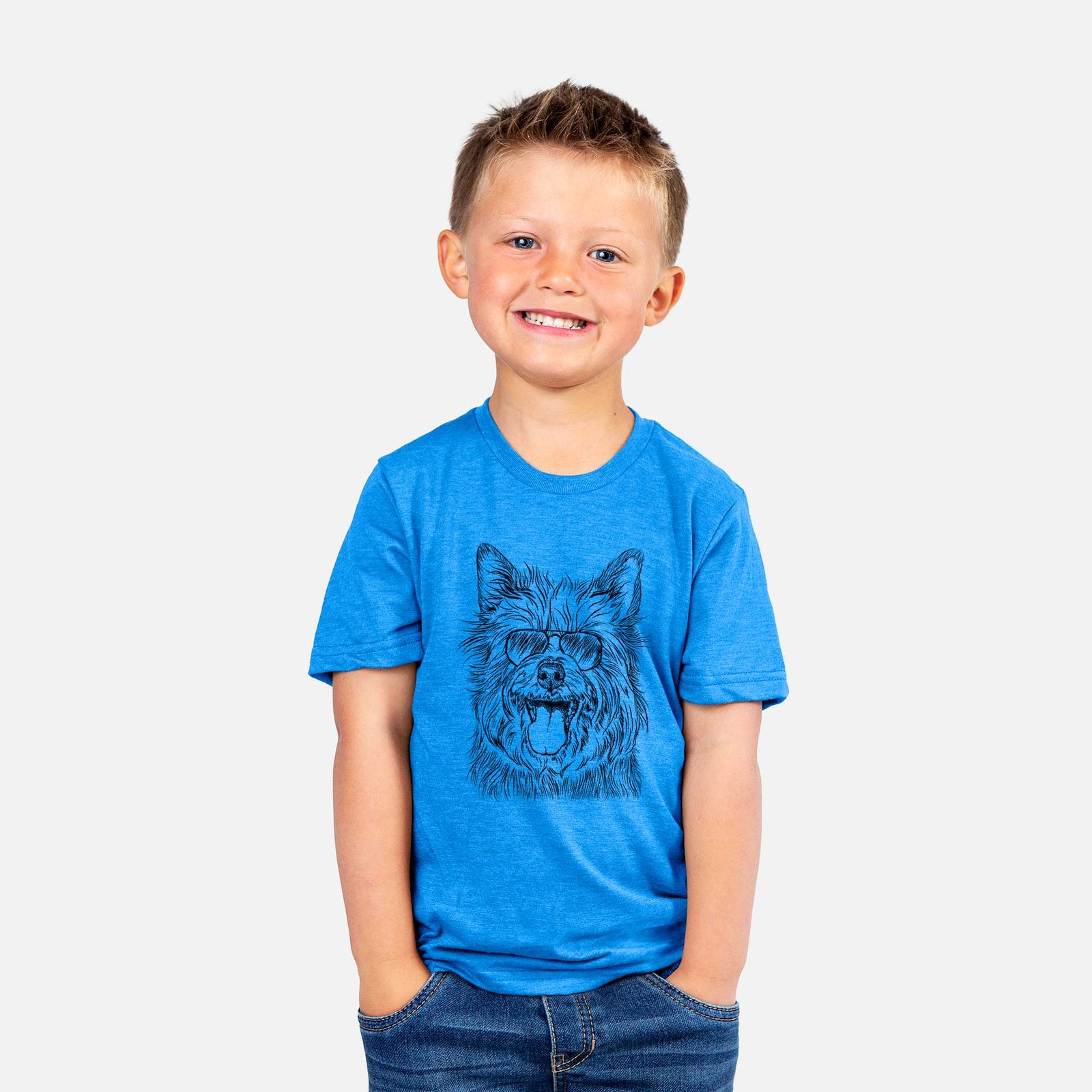 Aviator Middy the Australian Terrier - Kids/Youth/Toddler Shirt