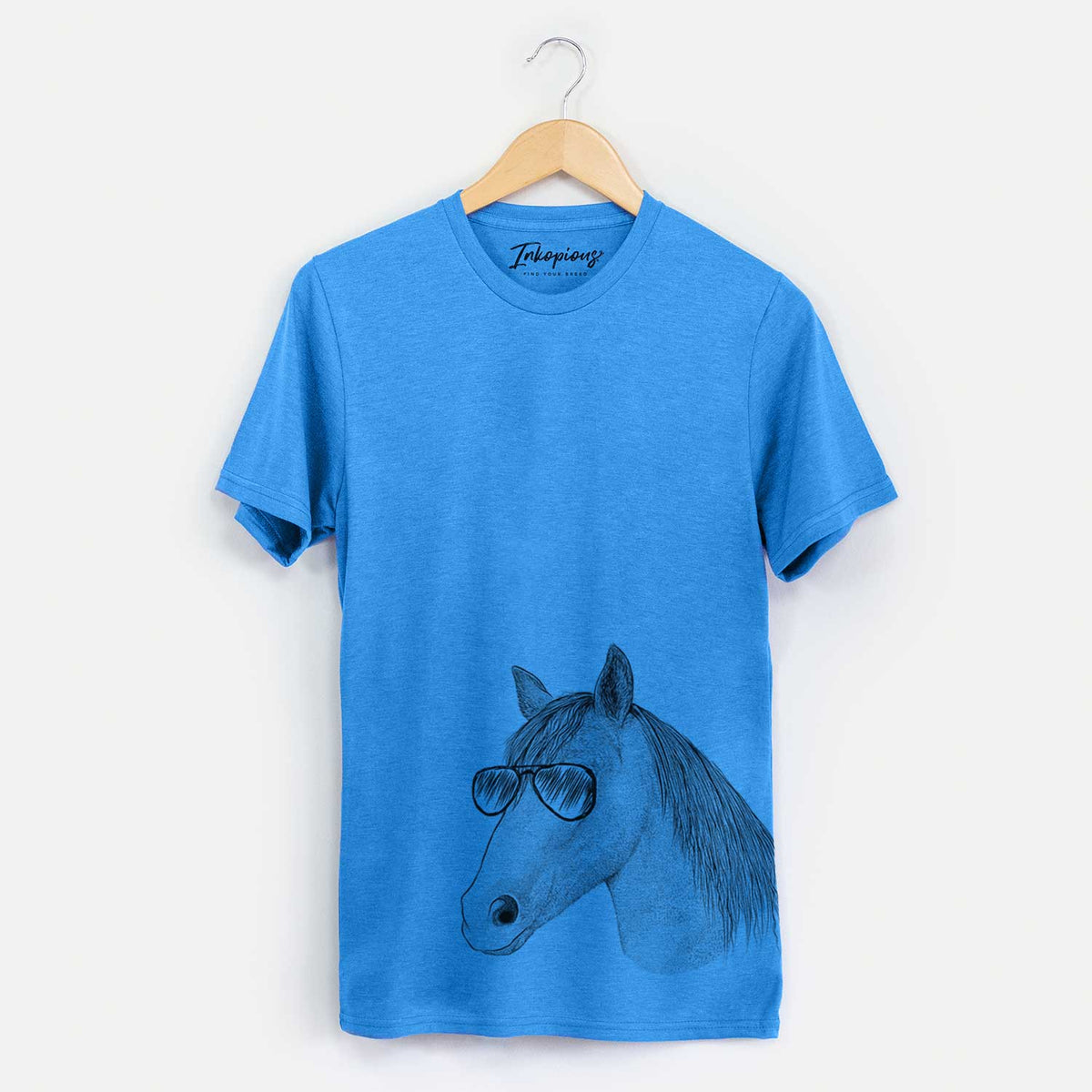 Aviator Midnight the Missouri Foxtrotter Horse - Unisex Crewneck