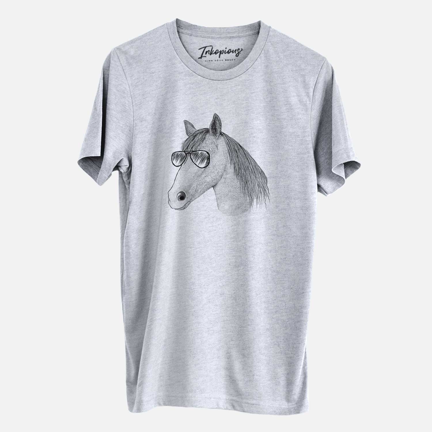 Aviator Midnight the Missouri Foxtrotter Horse - Unisex Crewneck