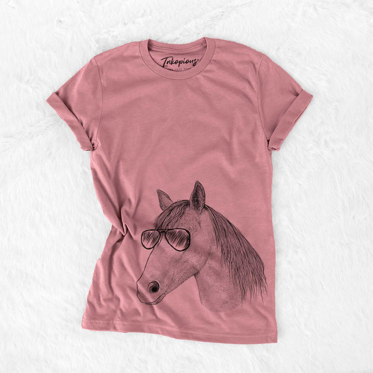 Aviator Midnight the Missouri Foxtrotter Horse - Unisex Crewneck