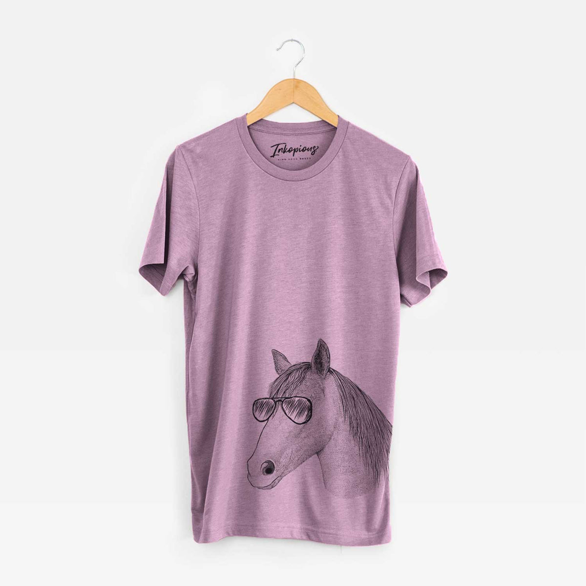Aviator Midnight the Missouri Foxtrotter Horse - Unisex Crewneck