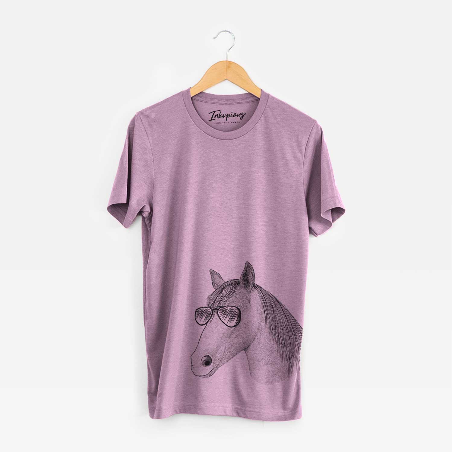 Aviator Midnight the Missouri Foxtrotter Horse - Unisex Crewneck