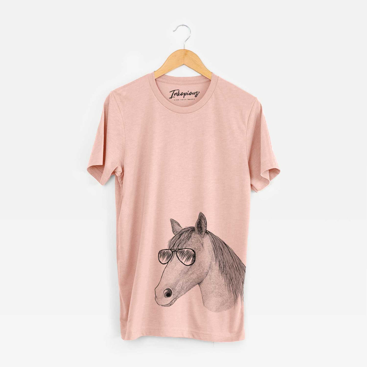 Aviator Midnight the Missouri Foxtrotter Horse - Unisex Crewneck