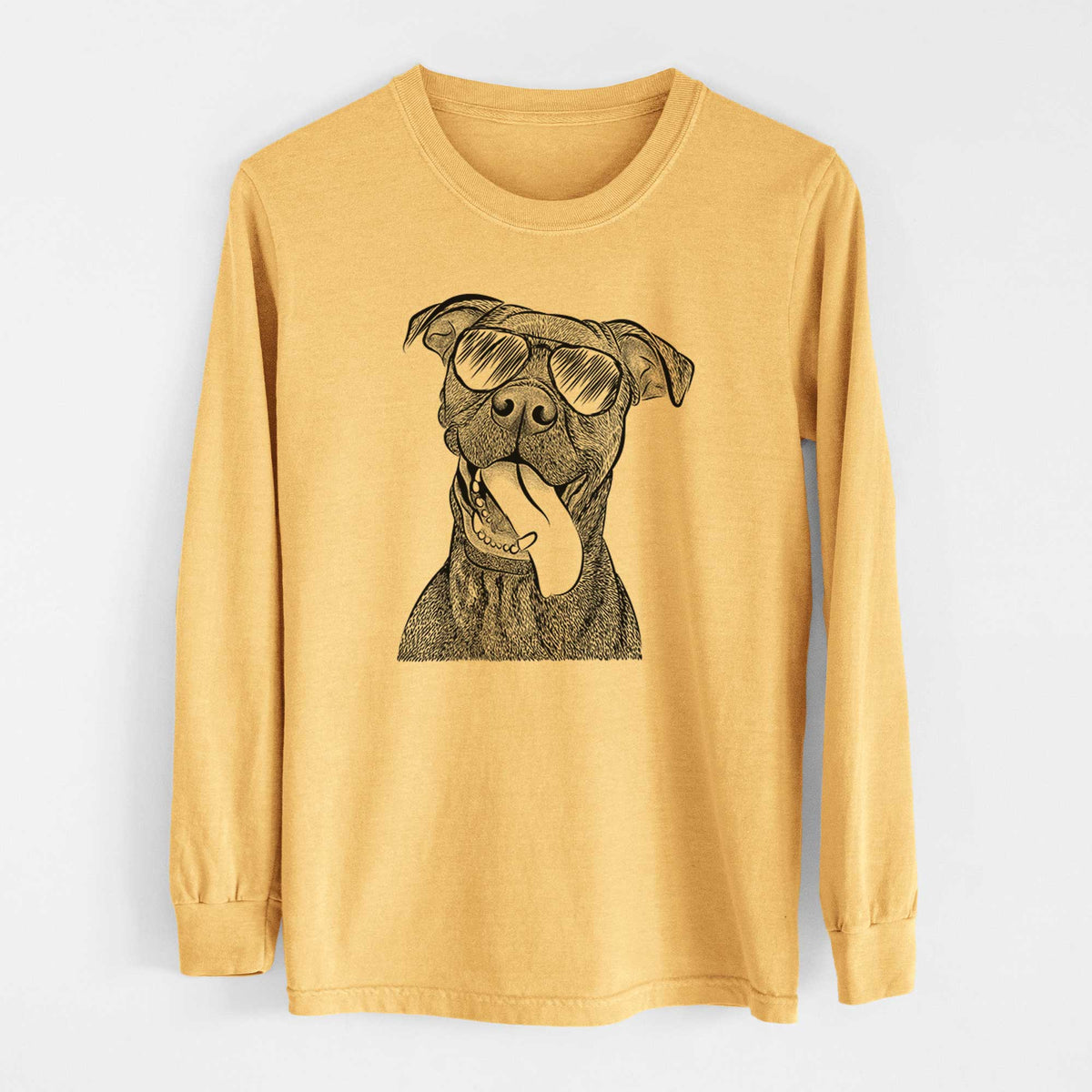Aviators Mikey the Boxador - Heavyweight 100% Cotton Long Sleeve