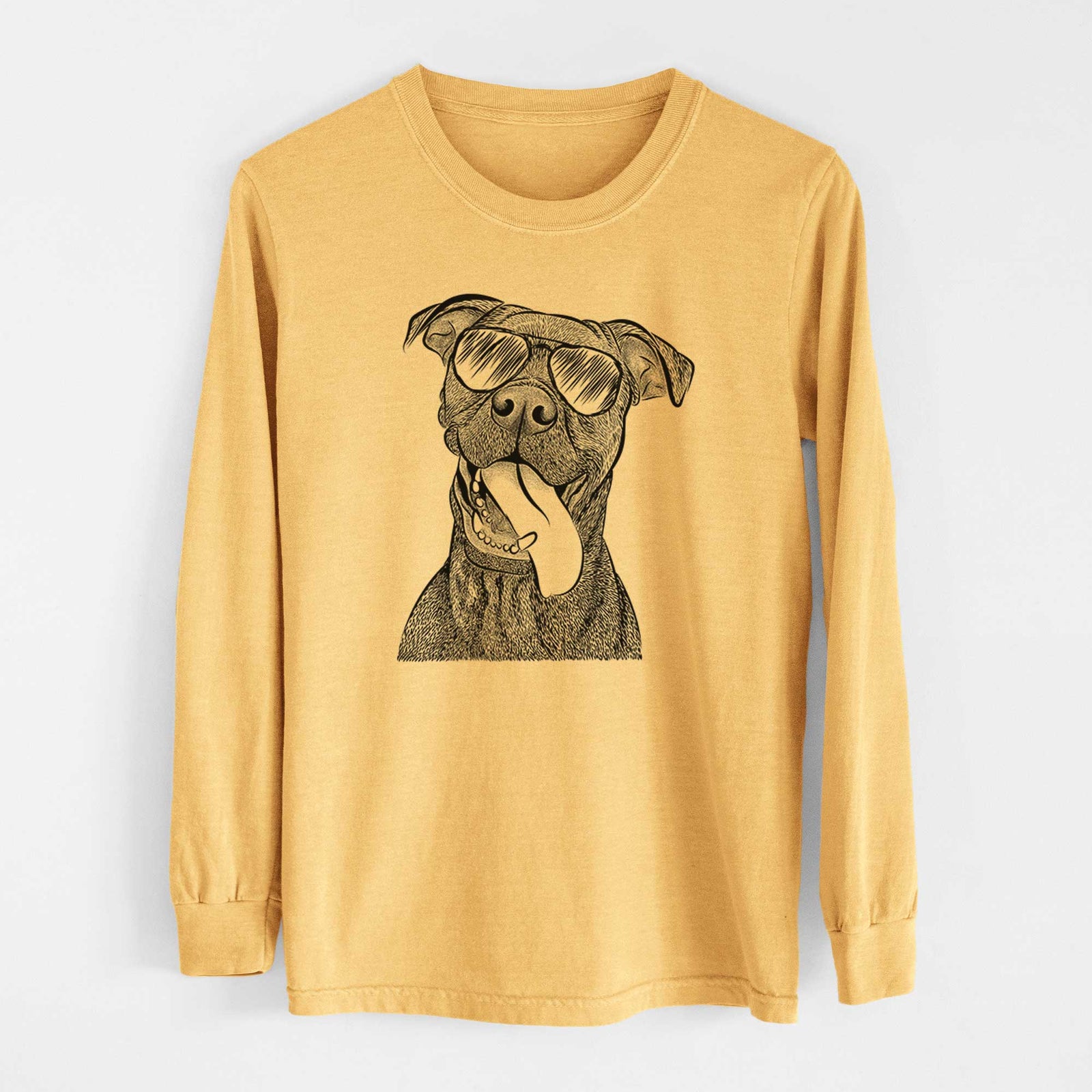 Aviators Mikey the Boxador - Heavyweight 100% Cotton Long Sleeve