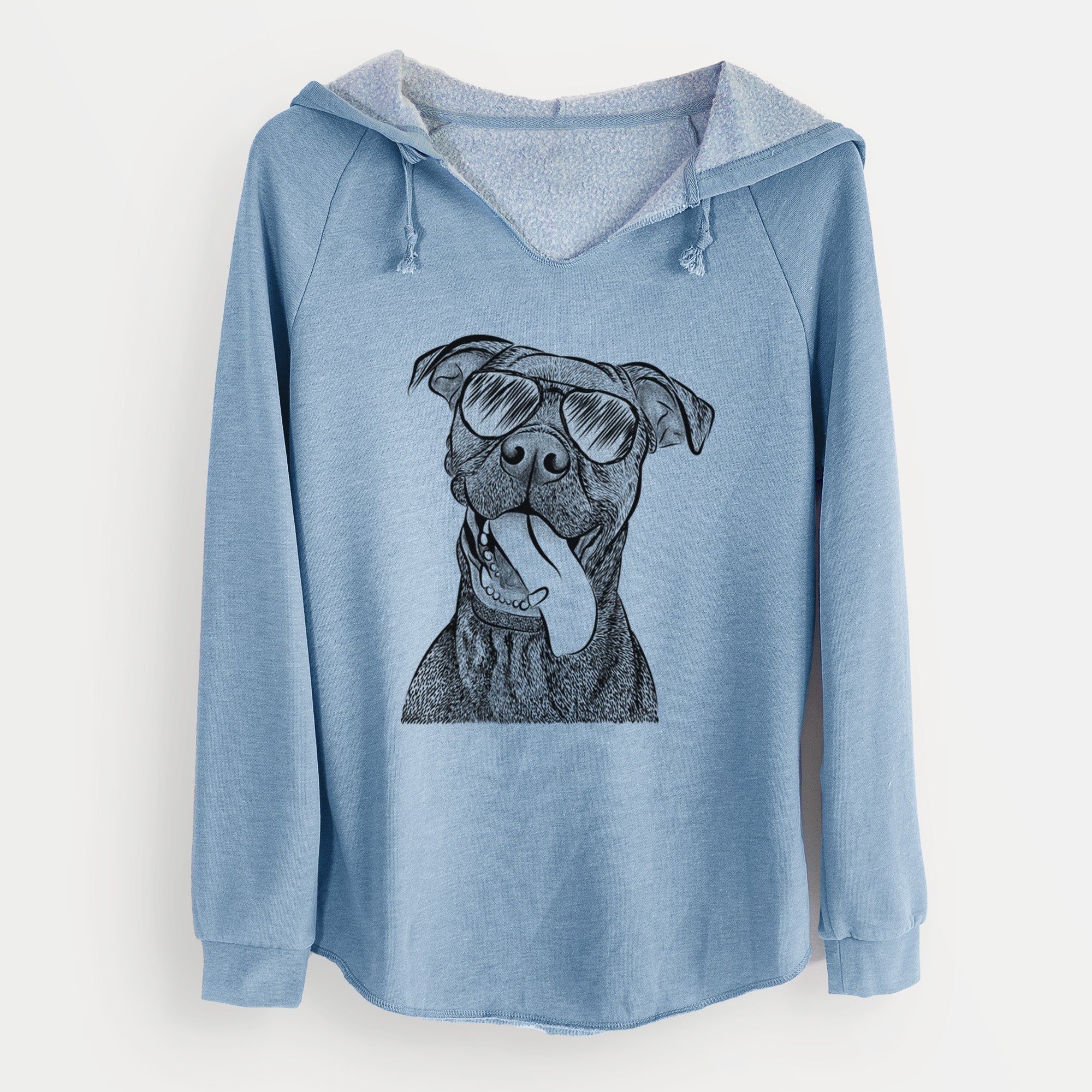 Aviator Mikey the Boxador - Cali Wave Hooded Sweatshirt