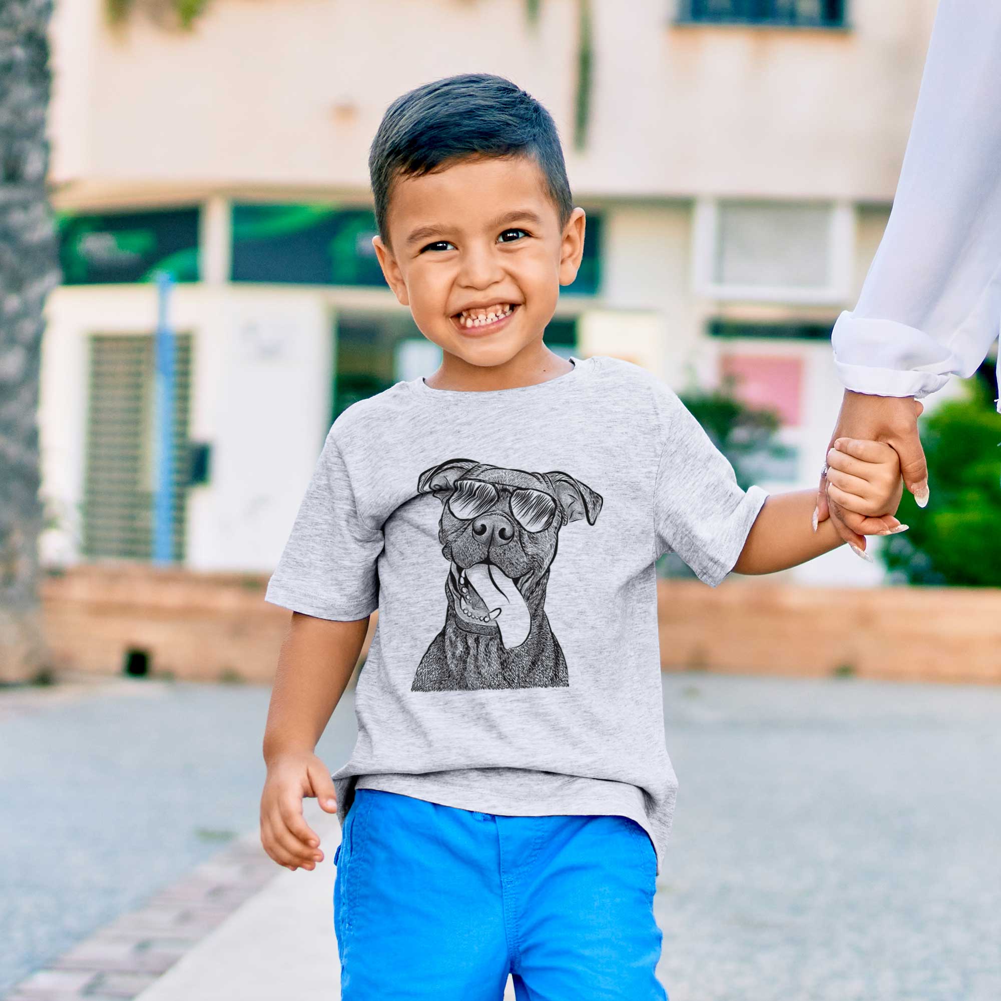 Aviator Mikey the Boxador - Kids/Youth/Toddler Shirt