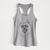 Miki the American Eskimo - Women's Racerback Tanktop