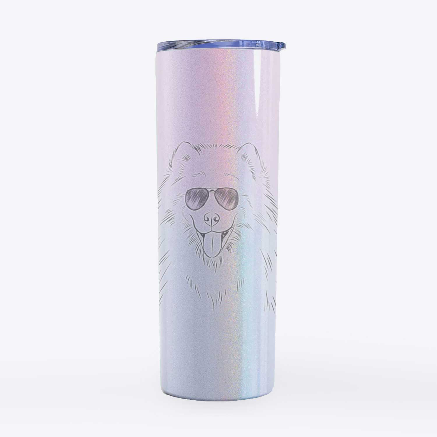 Mikko the Samoyed - 20oz Skinny Tumbler