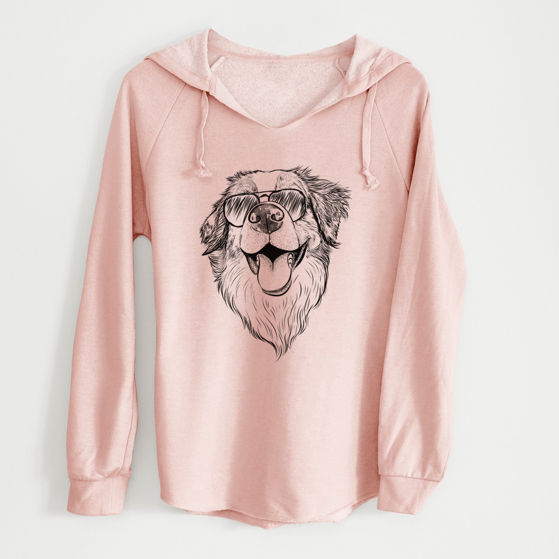 Aviator Mila the Australian Shepherd - Cali Wave Hooded Sweatshirt