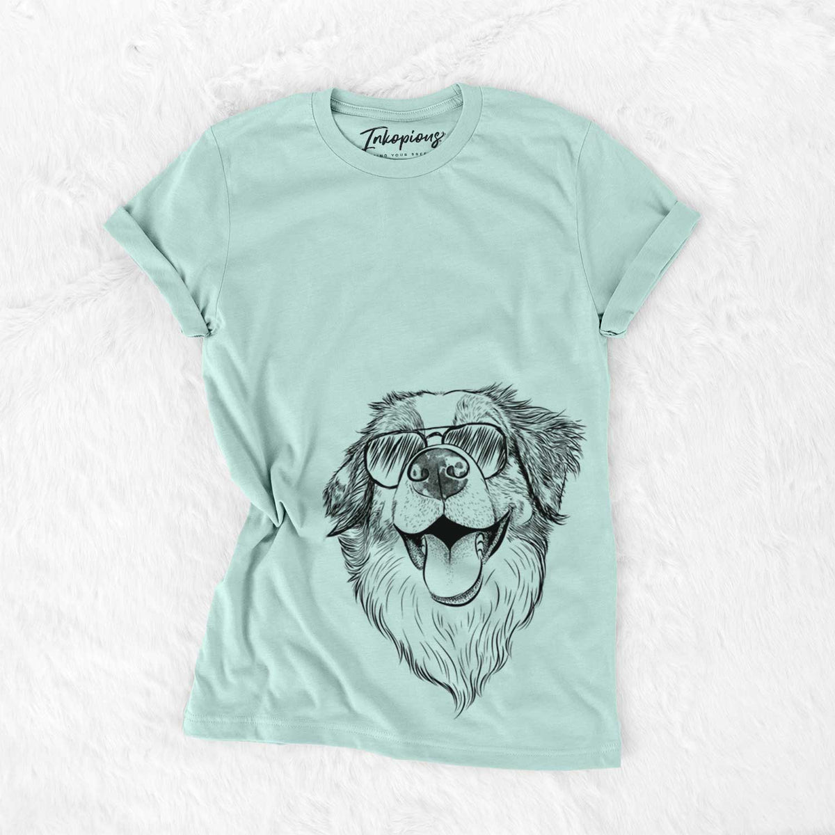 Aviator Mila the Australian Shepherd - Unisex Crewneck