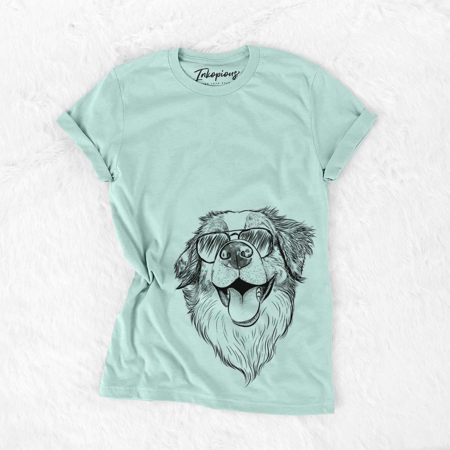 Aviator Mila the Australian Shepherd - Unisex Crewneck