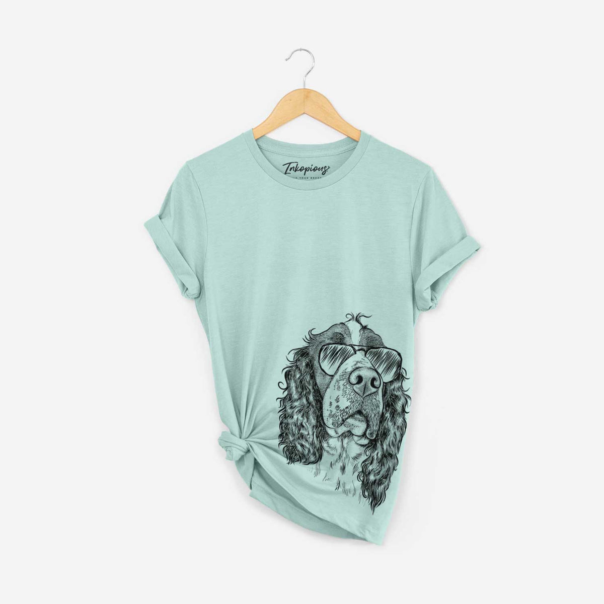 Millie Mae the English Springer Spaniel - Bella Canvas Unisex Crewneck