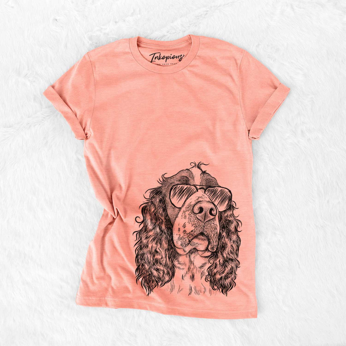Millie Mae the English Springer Spaniel - Bella Canvas Unisex Crewneck