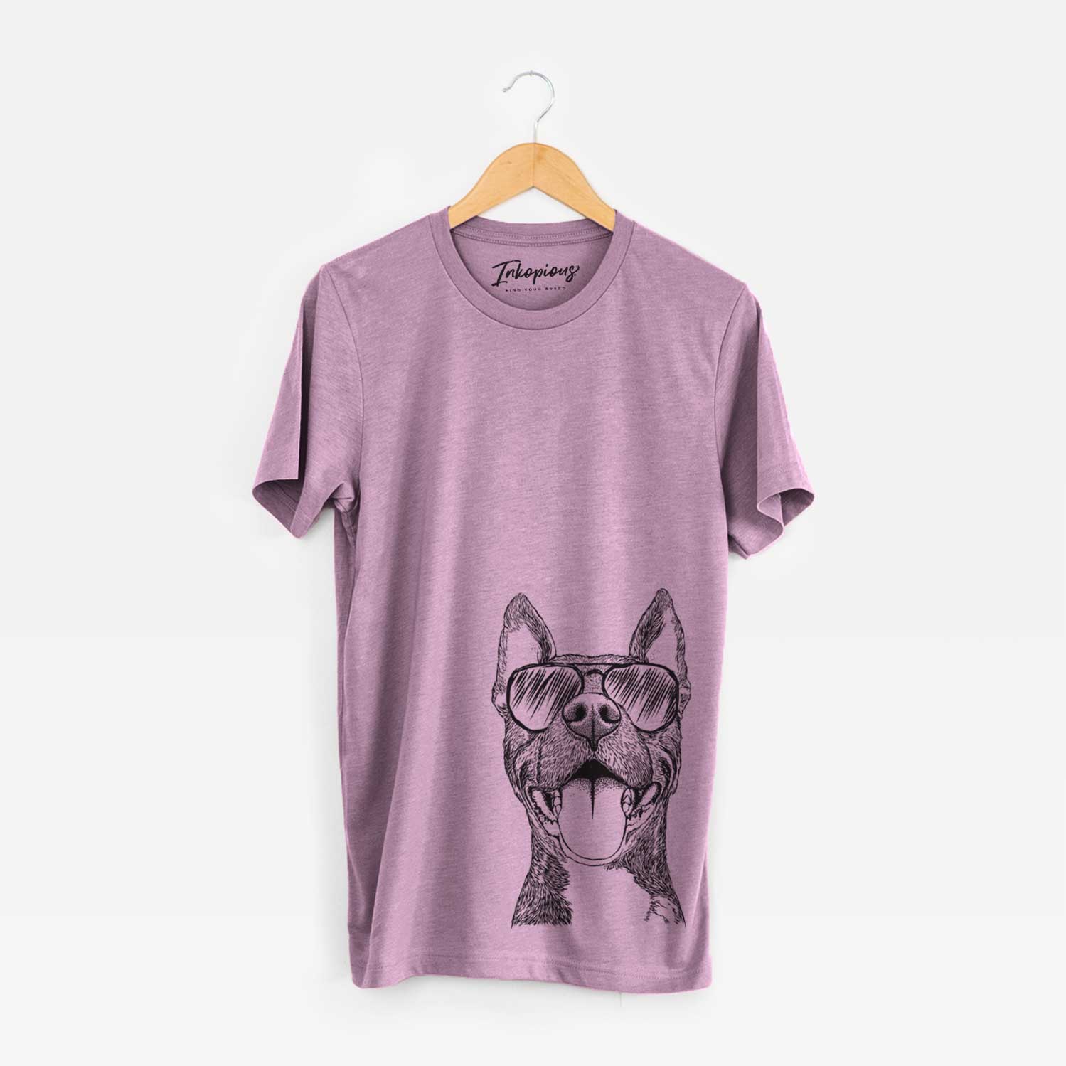 Aviator Milo the Pitbull Mix - Unisex Crewneck