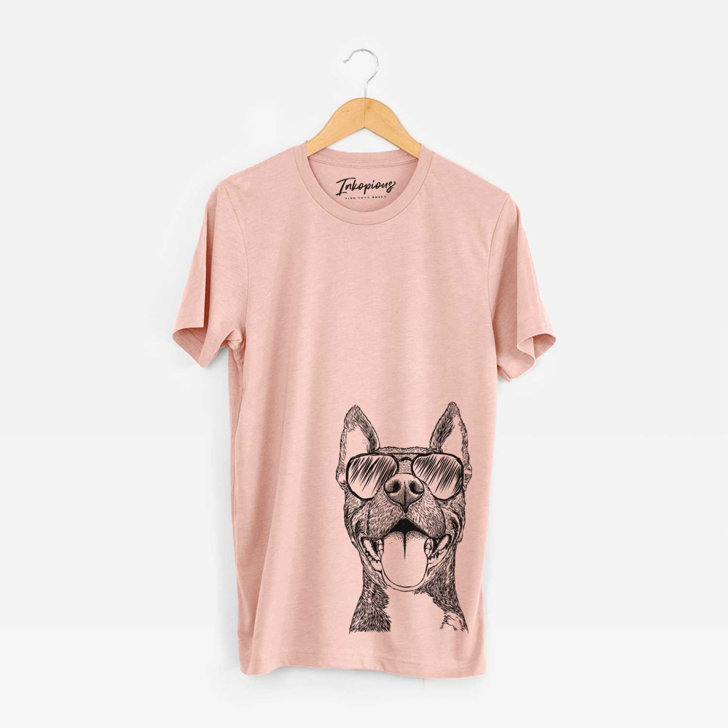 Aviator Milo the Pitbull Mix - Unisex Crewneck