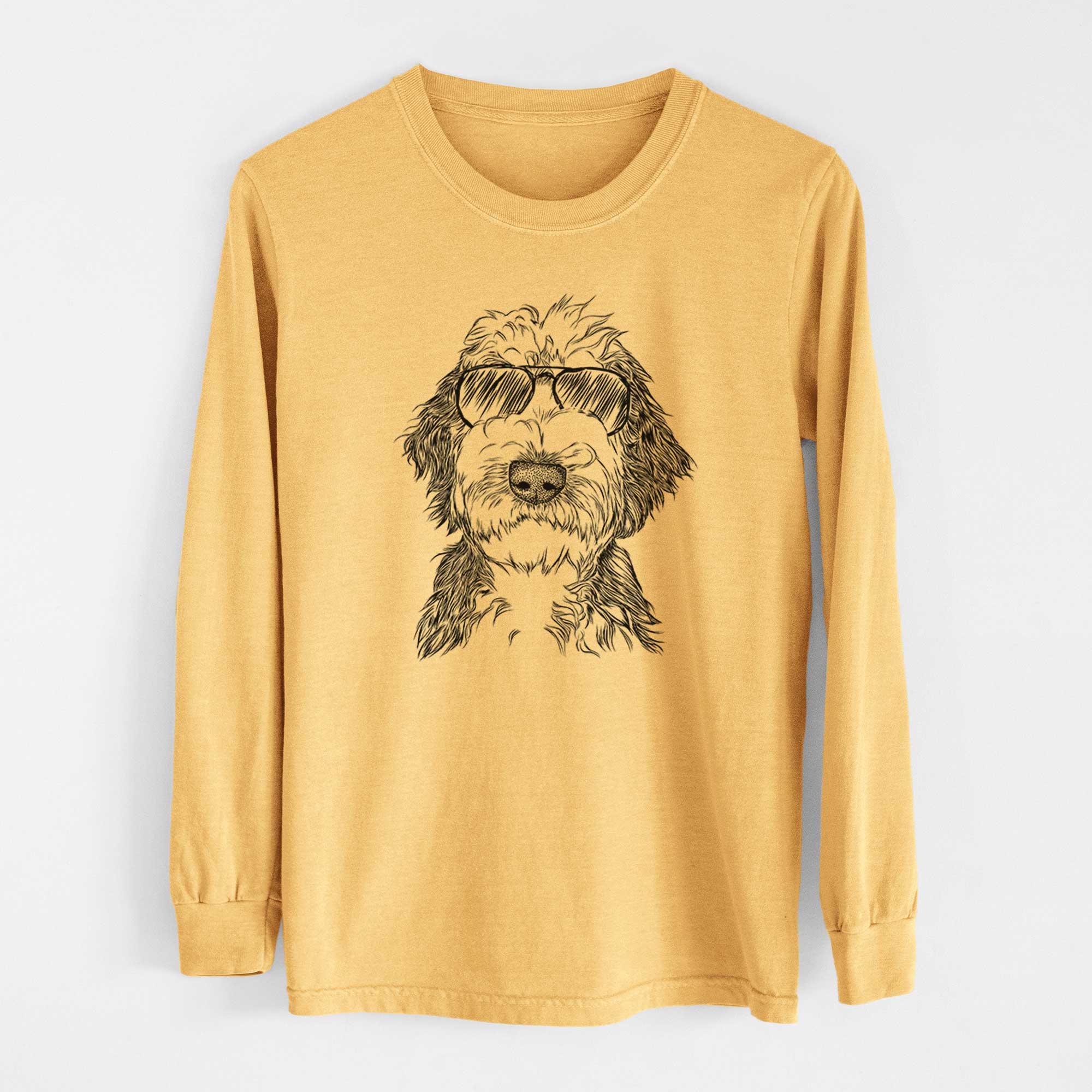 Aviators Milo Fluff the Sheepadoodle - Heavyweight 100% Cotton Long Sleeve