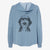 Milo Fluff the Sheepadoodle - Women's Cali Wave Zip-Up Sweatshirt