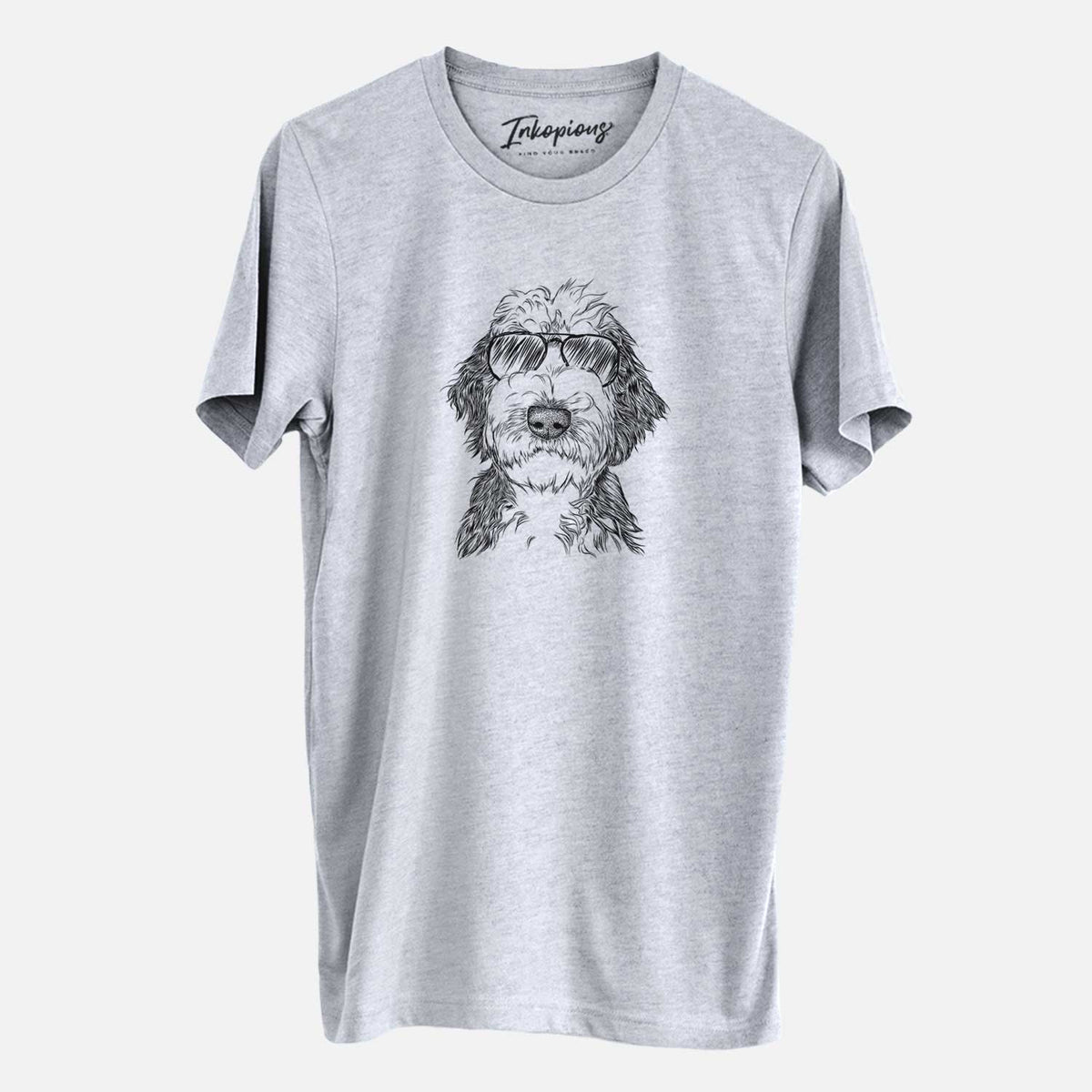 Aviator Milo Fluff the Sheepadoodle - Unisex Crewneck