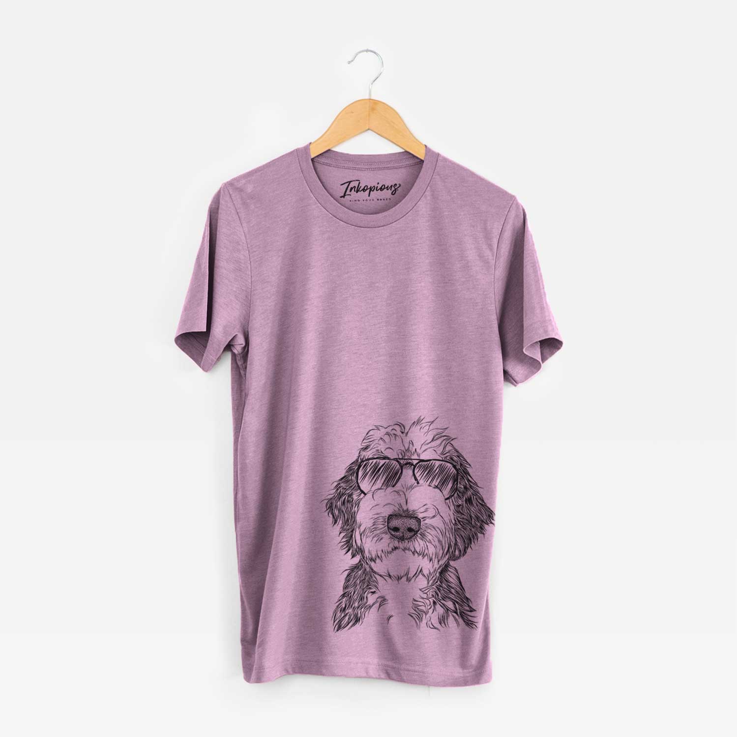 Aviator Milo Fluff the Sheepadoodle - Unisex Crewneck