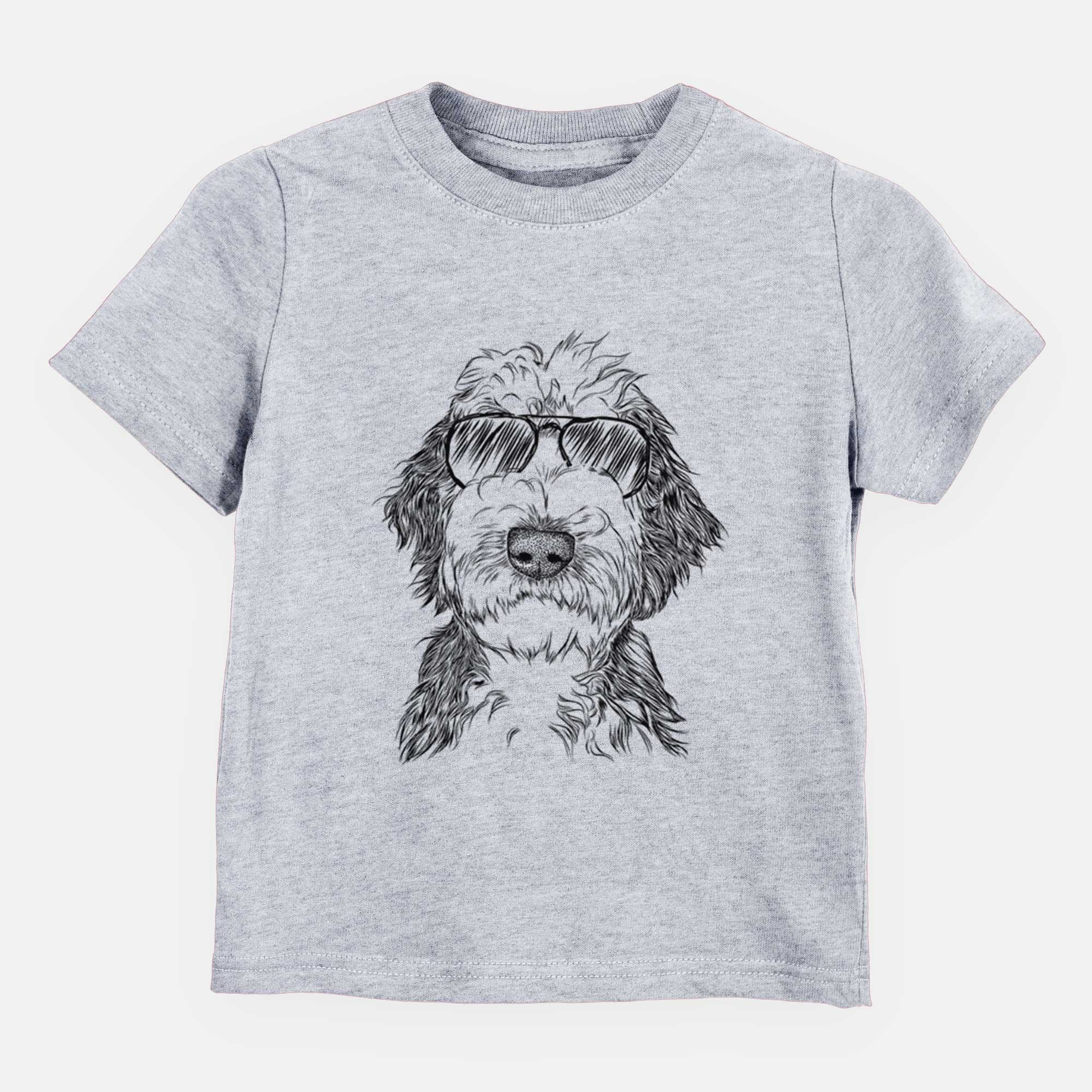 Aviator Milo Fluff the Sheepadoodle - Kids/Youth/Toddler Shirt