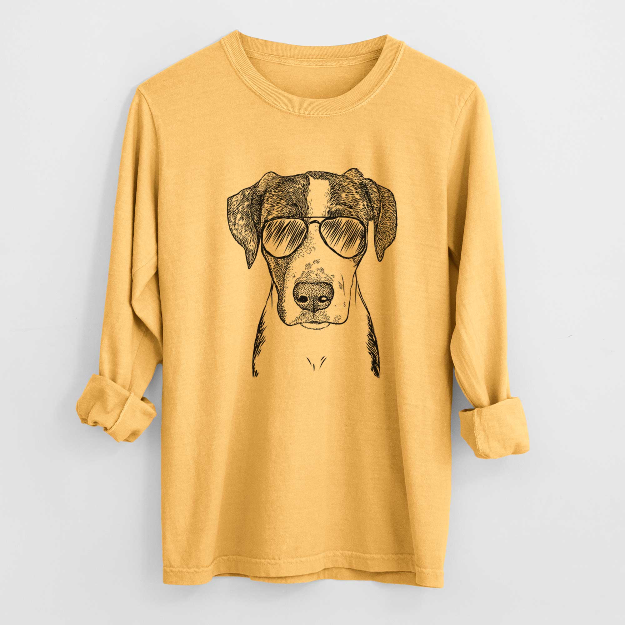 Aviators Milo the Mixed Breed - Heavyweight 100% Cotton Long Sleeve