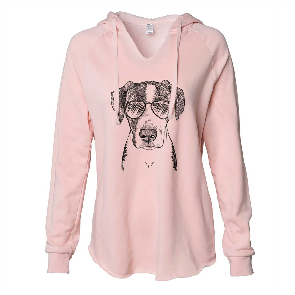 Milo the Mixed Breed - Cali Wave Hooded Sweatshirt