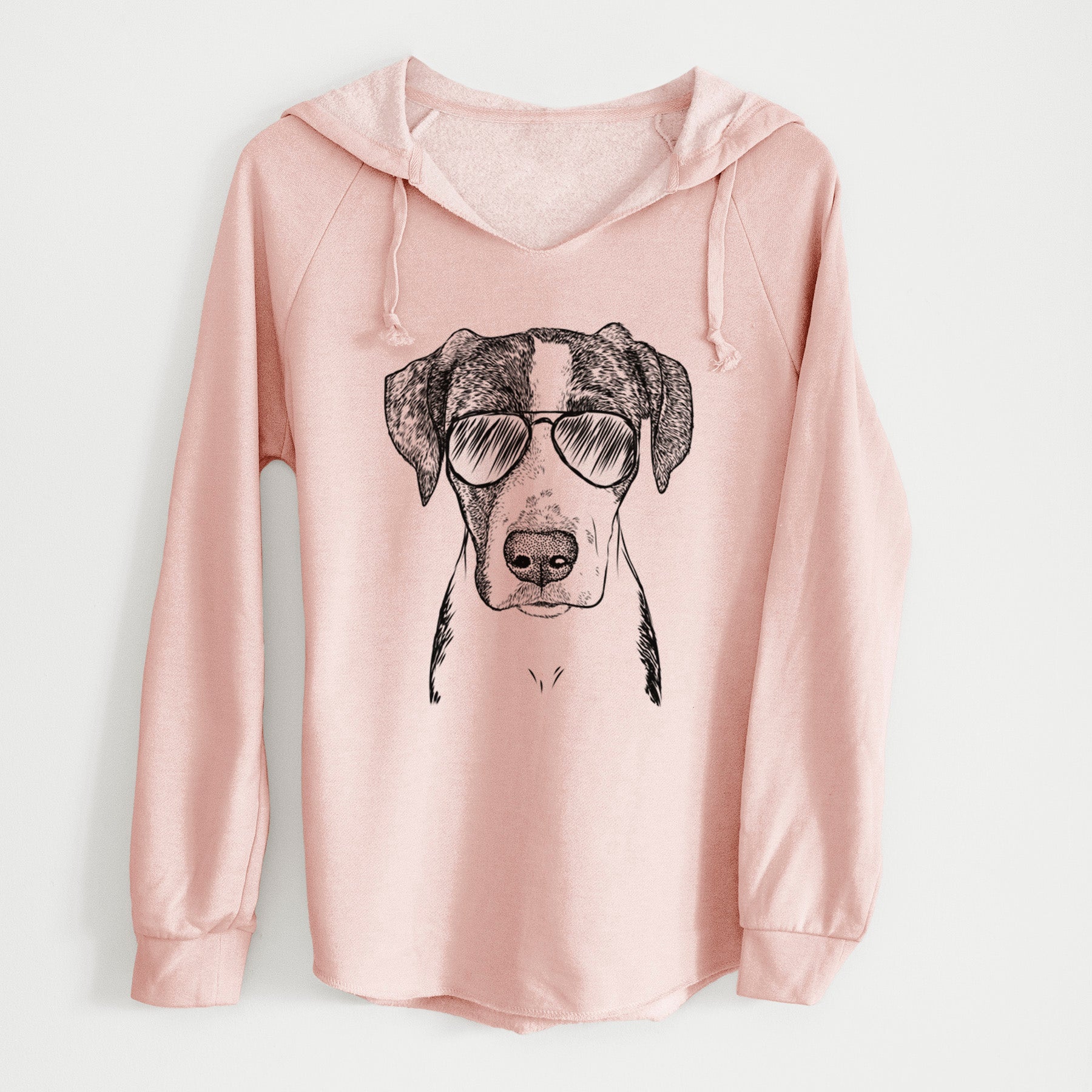 Aviator Milo the Mixed Breed - Cali Wave Hooded Sweatshirt