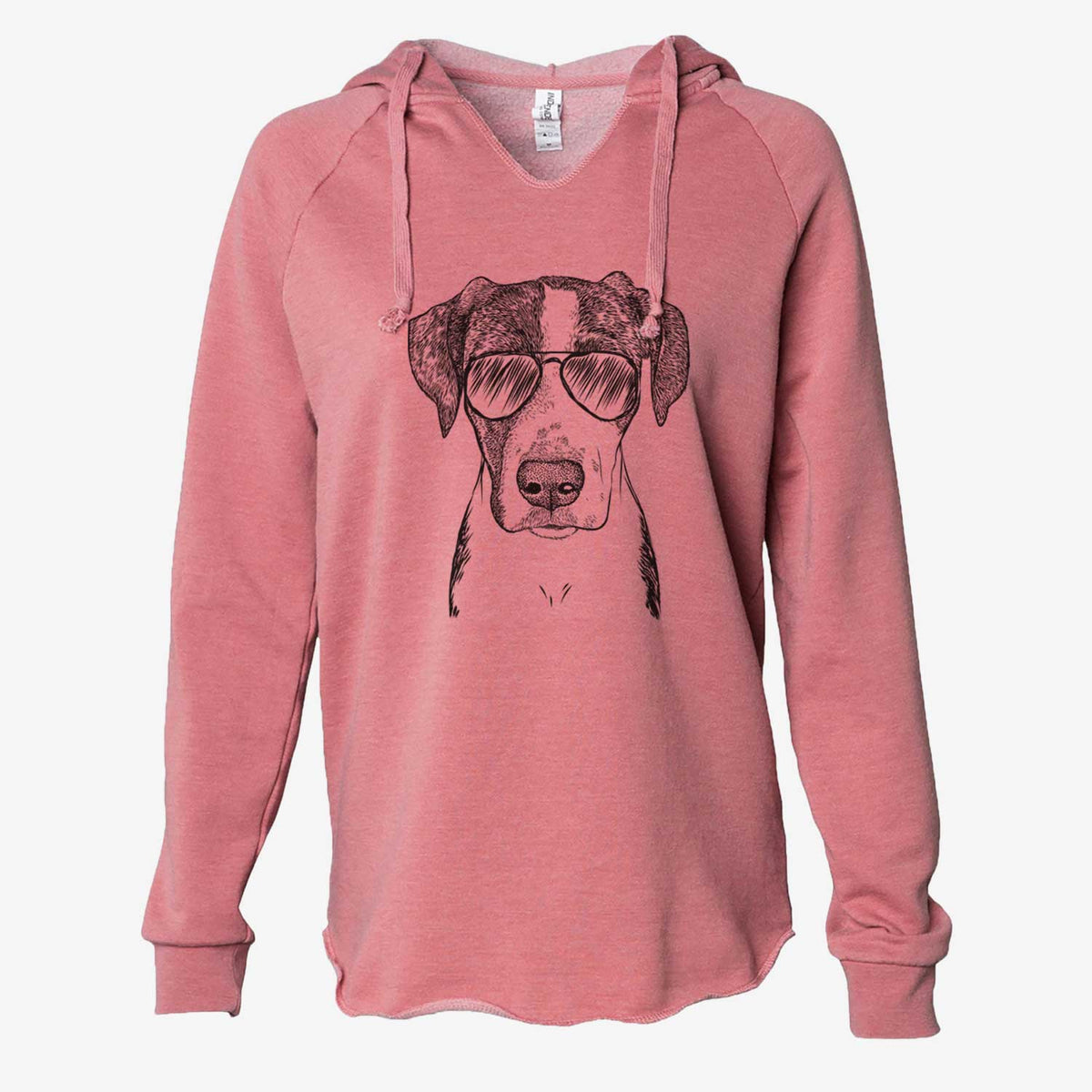 Milo the Mixed Breed - Cali Wave Hooded Sweatshirt