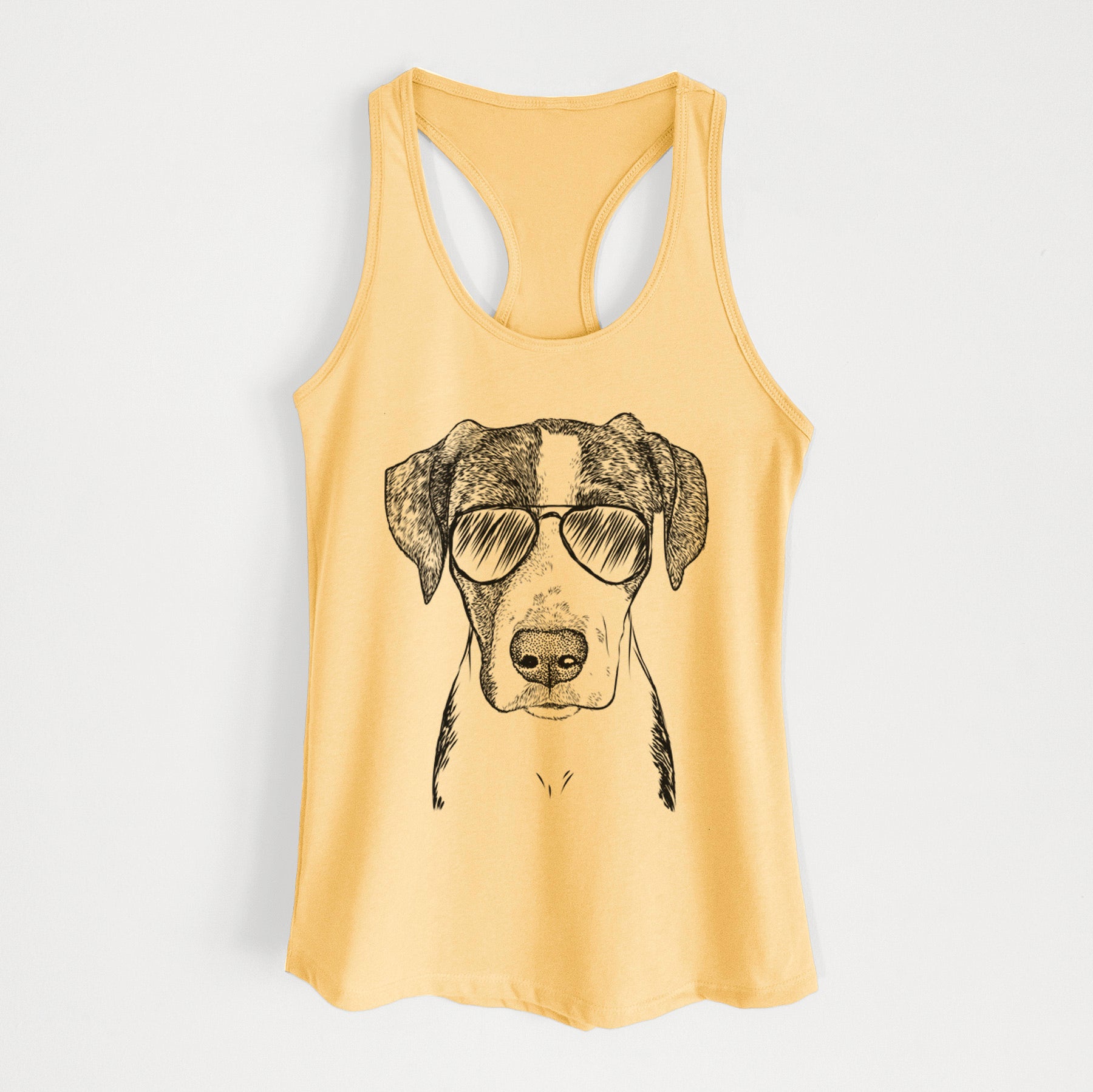 Milo the Mixed Breed - Women's Racerback Tanktop