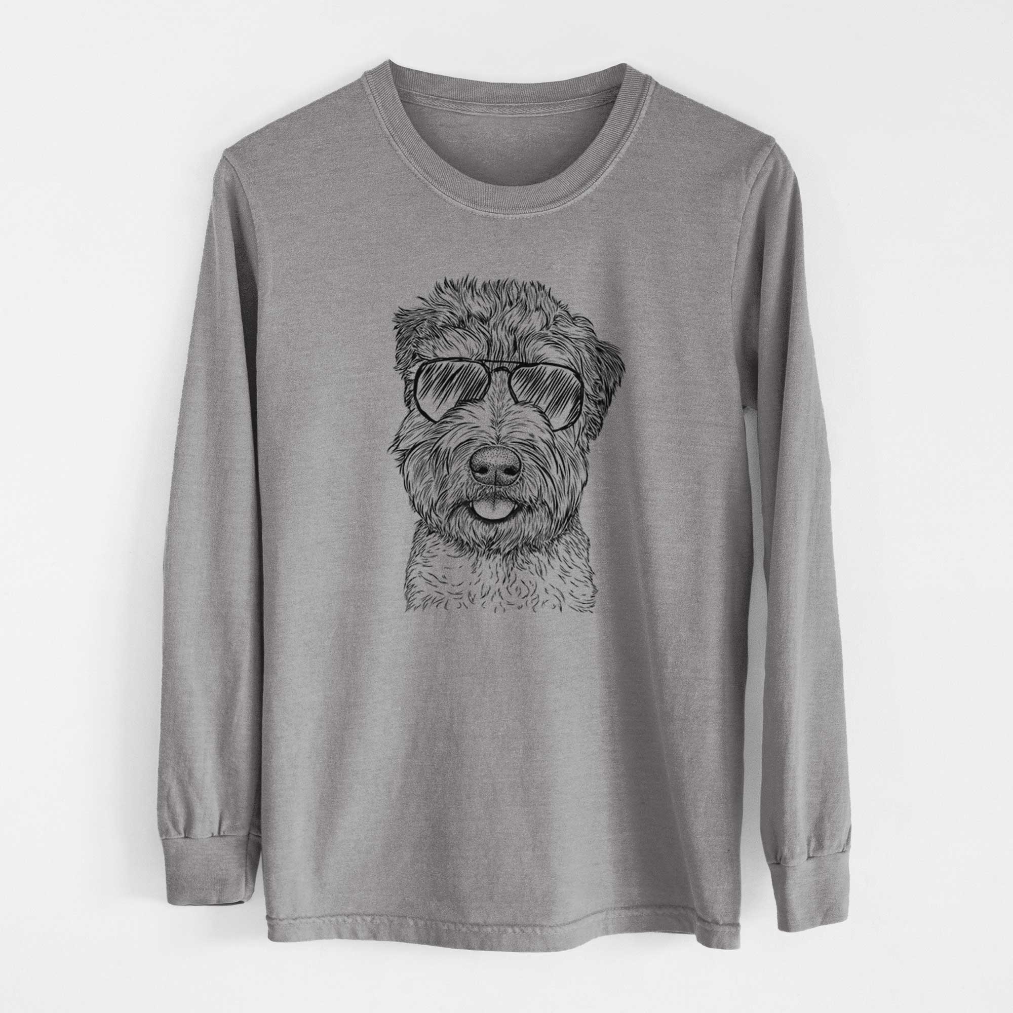 Aviators Milton the Soft Coated Wheaten Terrier - Heavyweight 100% Cotton Long Sleeve