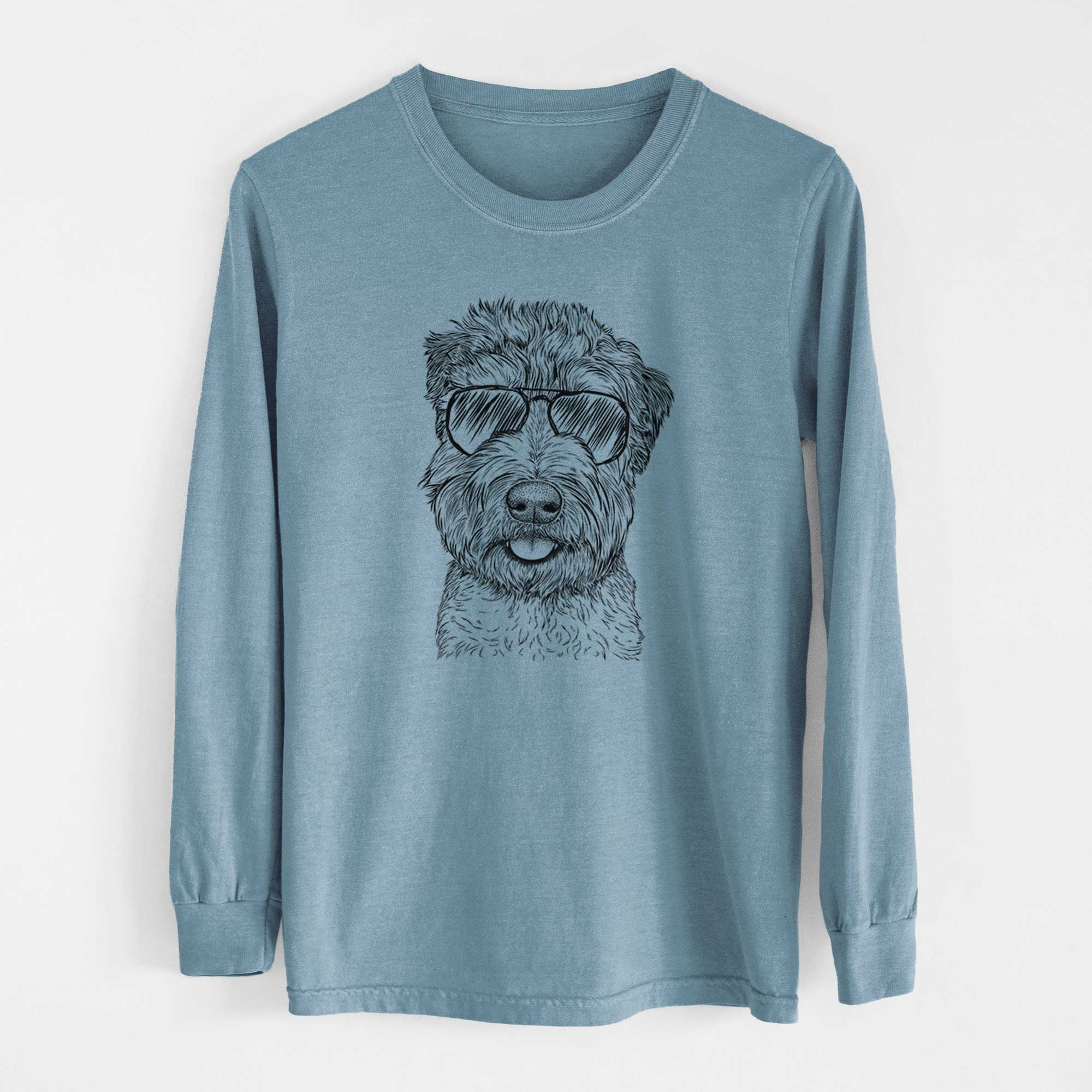 Aviators Milton the Soft Coated Wheaten Terrier - Heavyweight 100% Cotton Long Sleeve