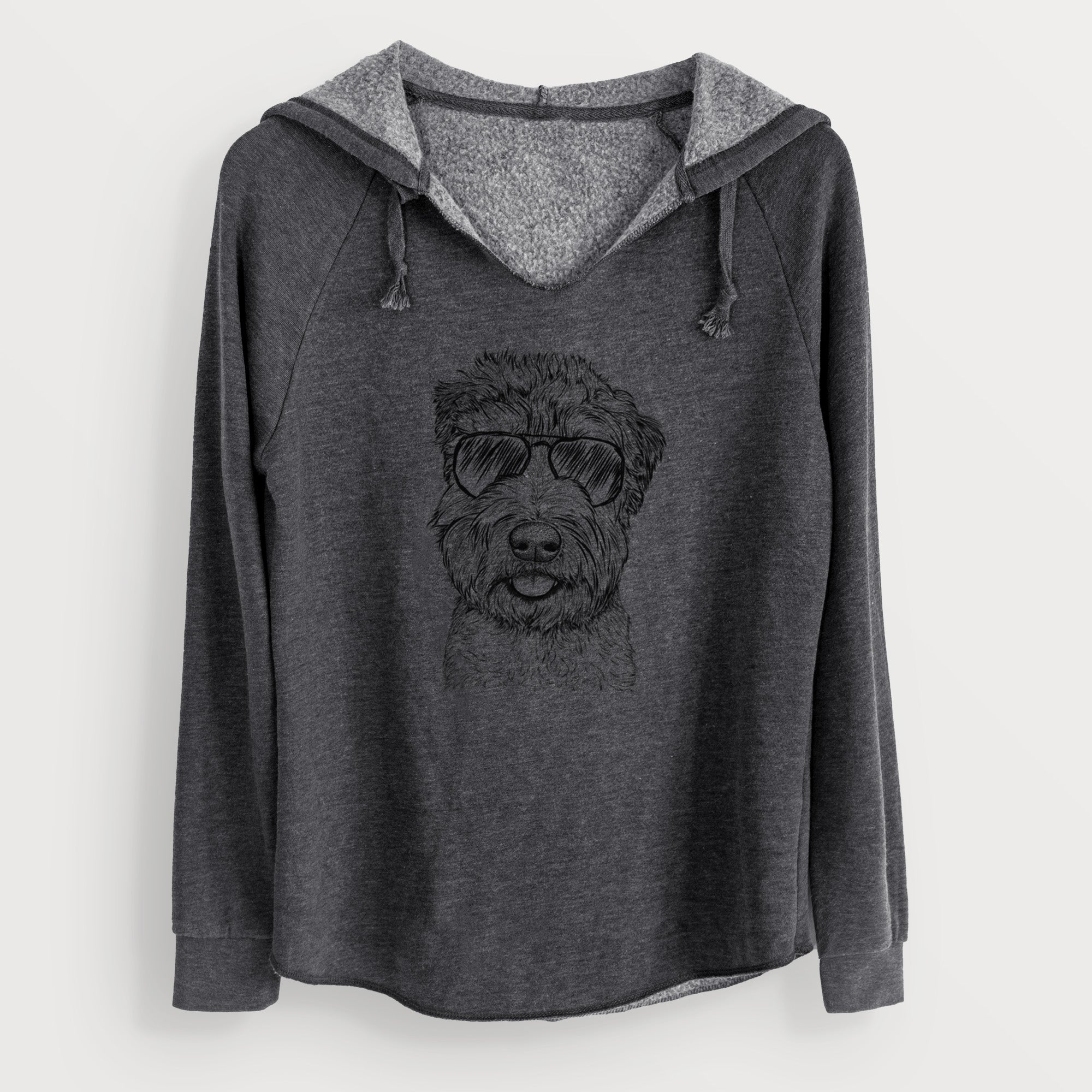 Aviator Milton the Soft Coated Wheaten Terrier - Cali Wave Hooded Sweatshirt