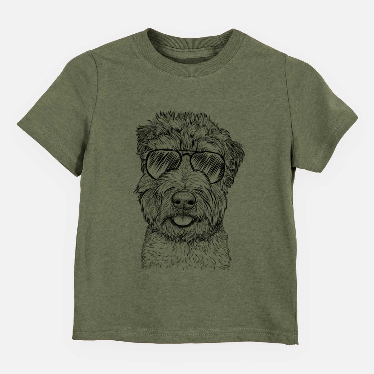 Aviator Milton the Soft Coated Wheaten Terrier - Kids/Youth/Toddler Shirt