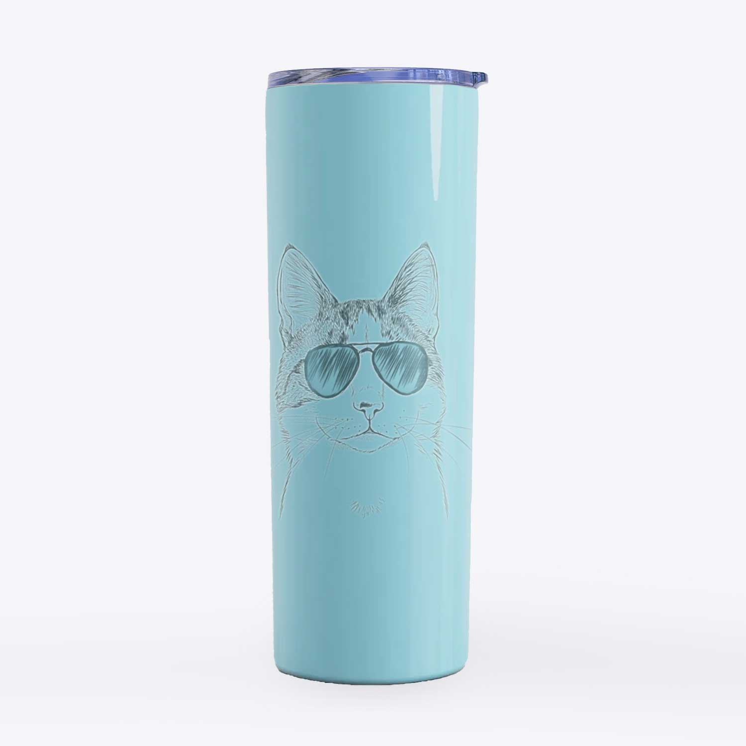 Mini Griffin the Domestic Shorthair Cat - 20oz Skinny Tumbler