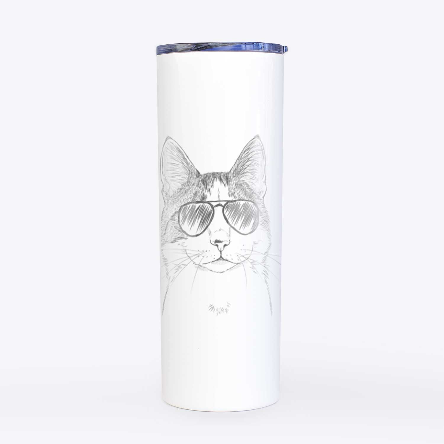 Mini Griffin the Domestic Shorthair Cat - 20oz Skinny Tumbler