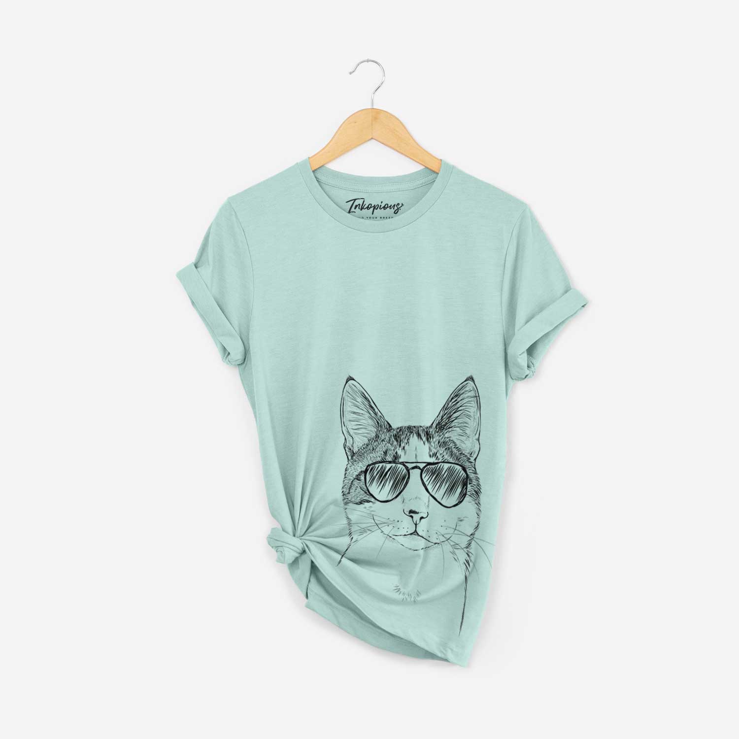 Mini Griffin the Domestic Shorthair Cat - Bella Canvas Unisex Crewneck