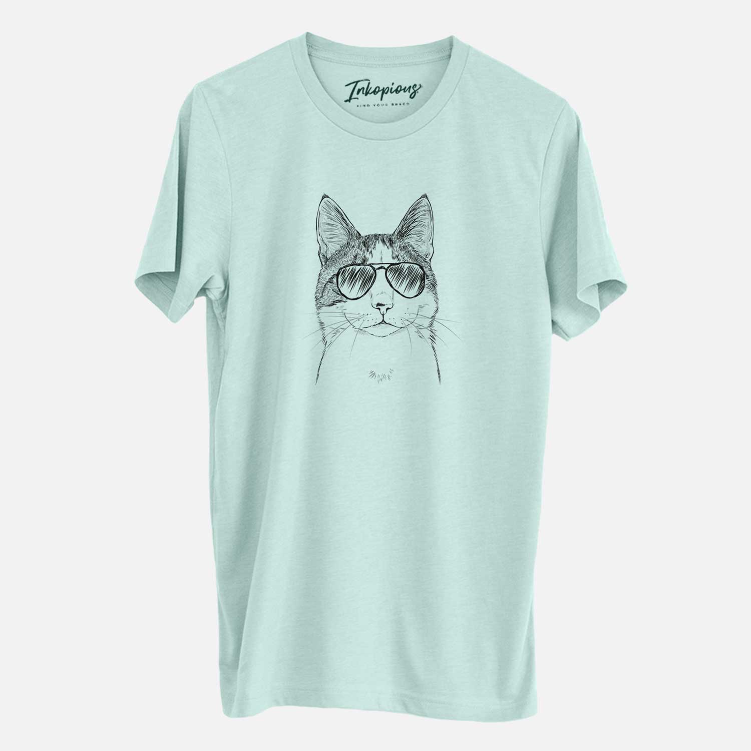 Aviator Mini Griffin the Domestic Shorthair Cat - Unisex Crewneck