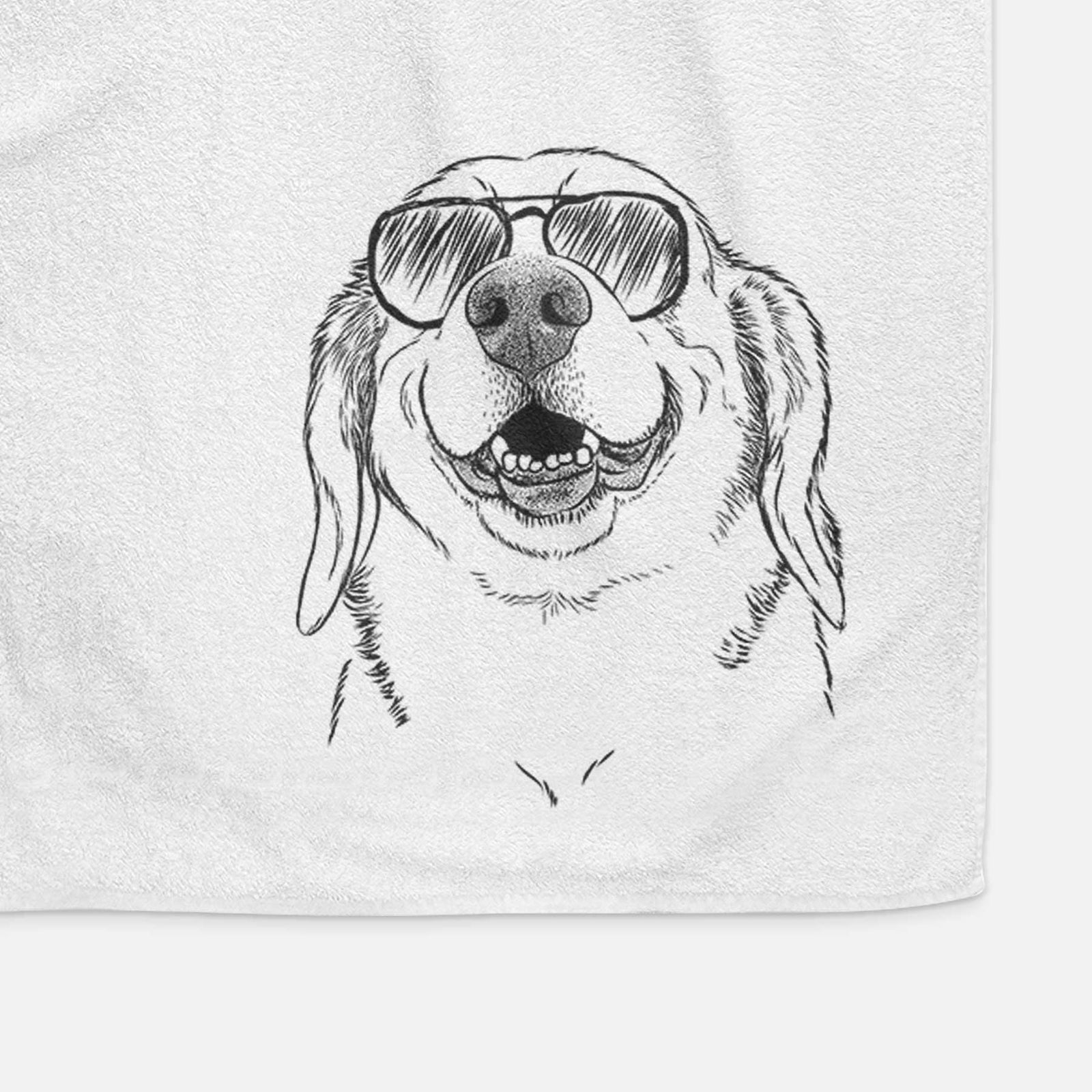 Minnie the Corgle Decorative Hand Towel