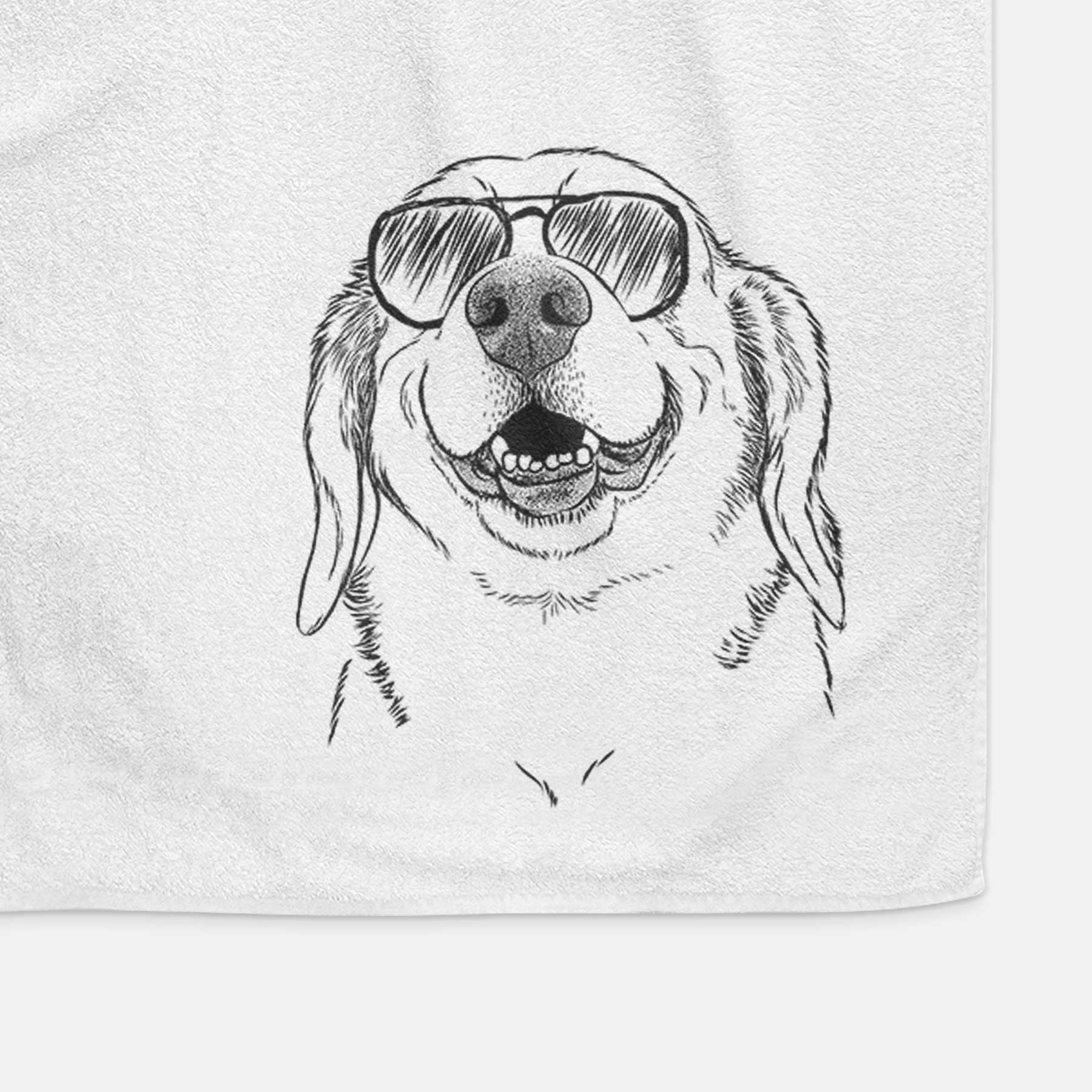 Minnie the Corgle Decorative Hand Towel