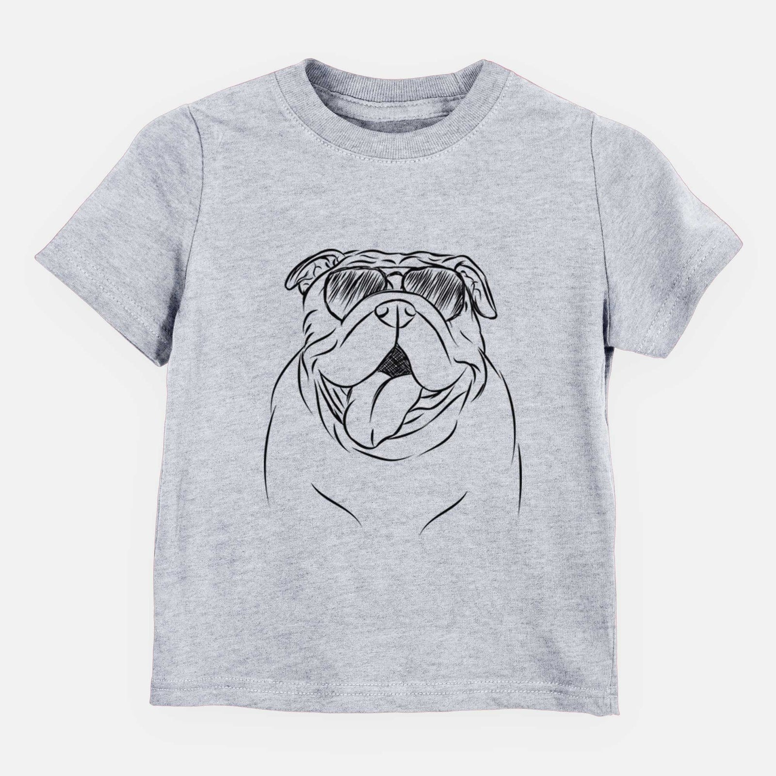 Aviator Missy Moo the English Bulldog - Kids/Youth/Toddler Shirt