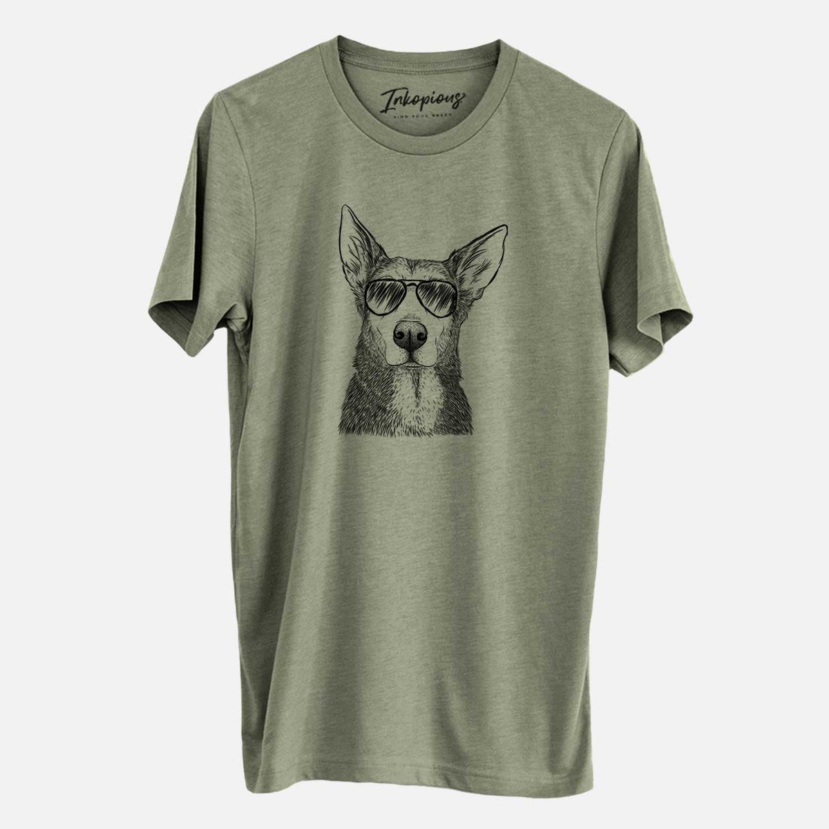 Aviator Misty the German Shepherd Mix - Unisex Crewneck